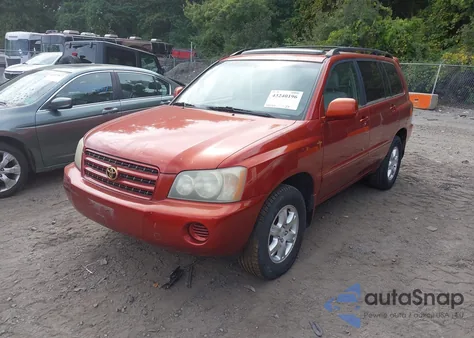 2003 Toyota Highlander V6 z USA, uszkodzony, nr VIN JTEGF21AX30114443